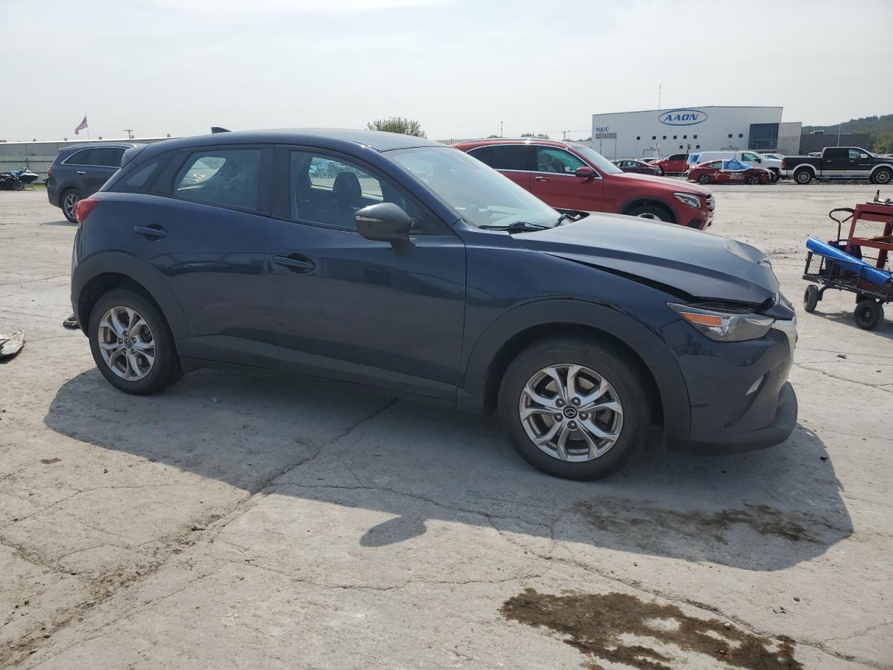 2018 Mazda Cx-3 Sport Синий vin: JM1DKFB73J0313019