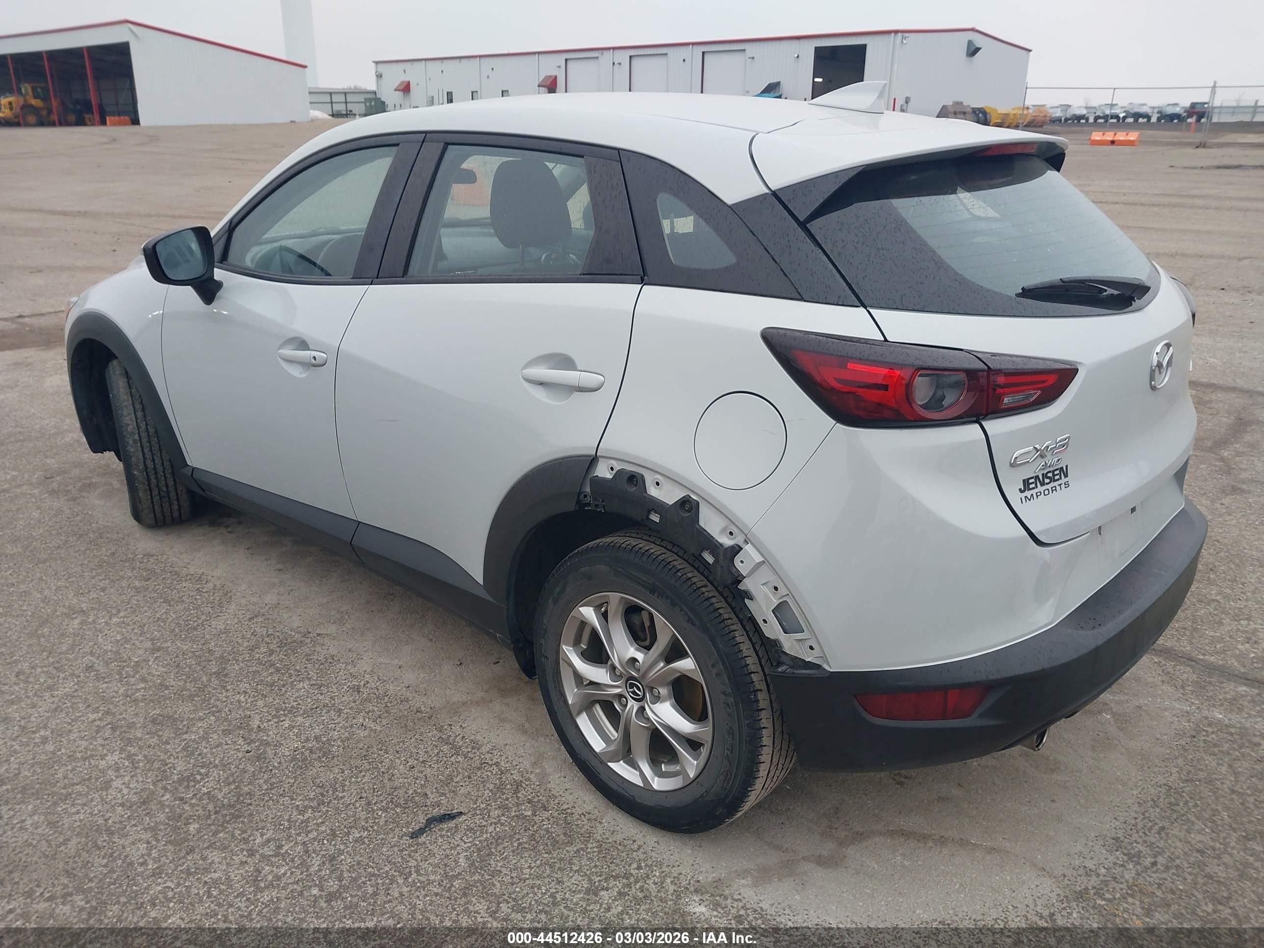2019 Mazda Cx-3 Sport Серебряный vin: JM1DKFB73K1459593