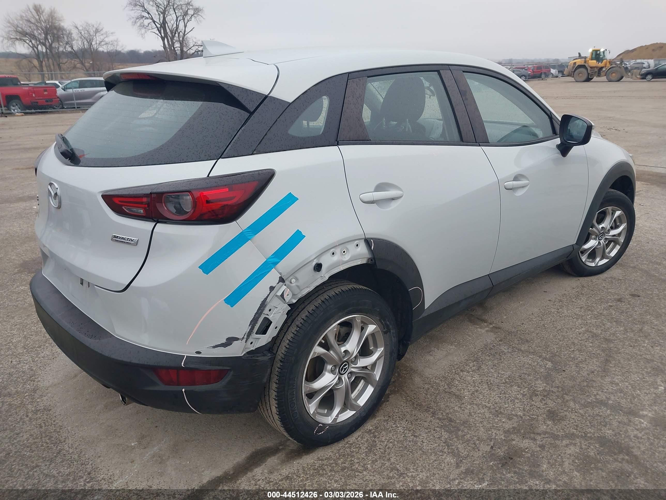 2019 Mazda Cx-3 Sport Серебряный vin: JM1DKFB73K1459593