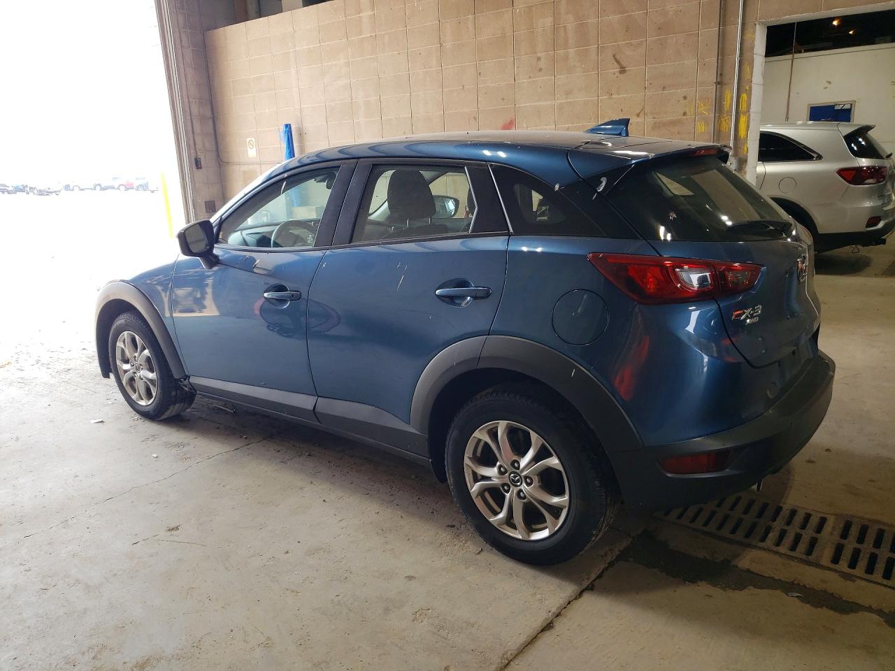2019 Mazda Cx-3 Sport Синий vin: JM1DKFB77K0432547