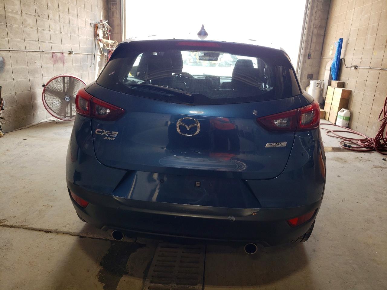 2019 Mazda Cx-3 Sport Синий vin: JM1DKFB77K0432547