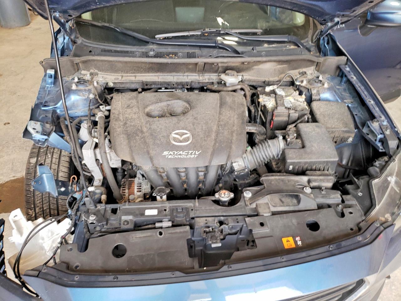 2019 Mazda Cx-3 Sport Синий vin: JM1DKFB77K0432547