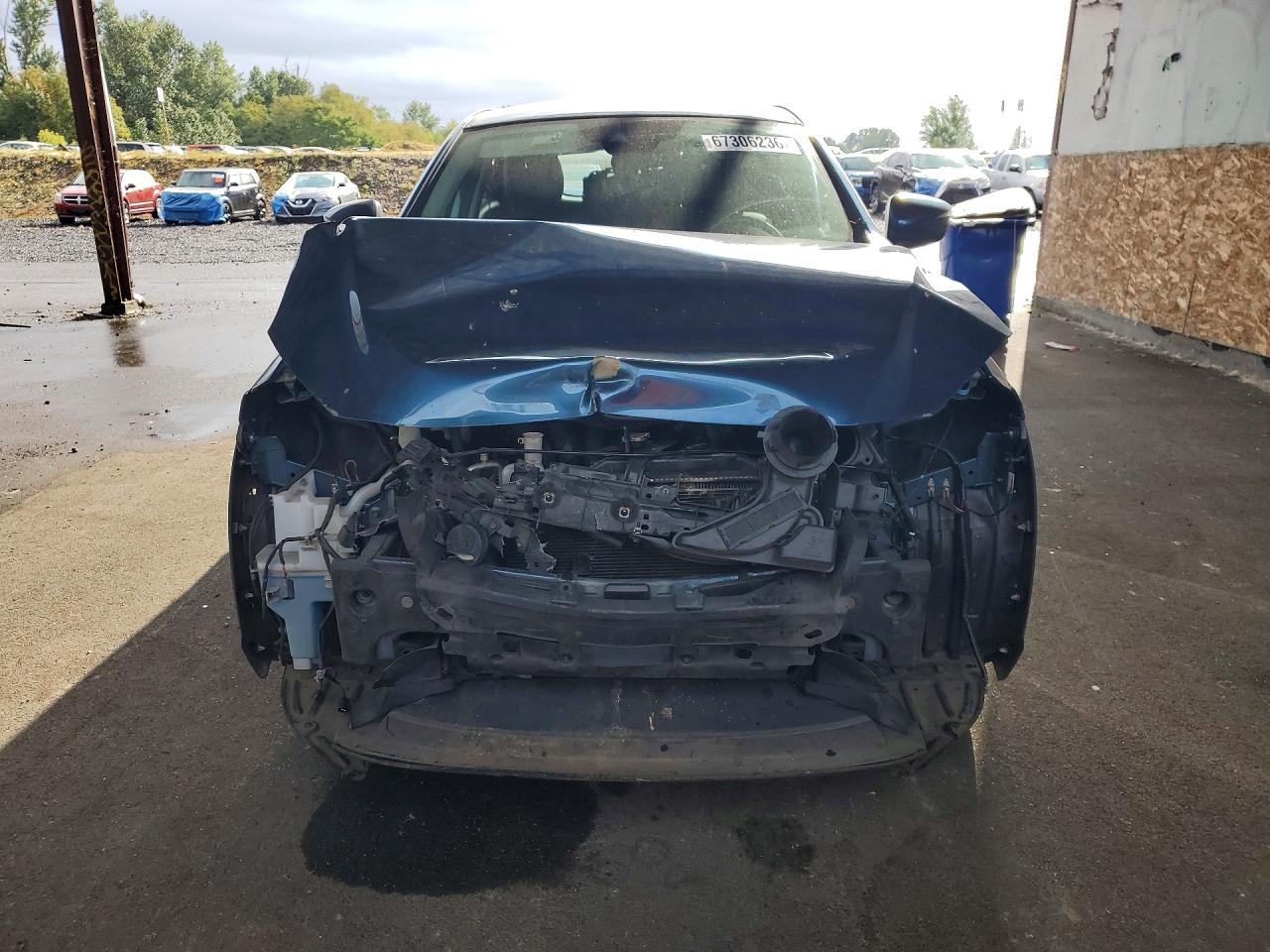 2019 Mazda Cx-3 Touring Blue vin: JM1DKFC70K0410369