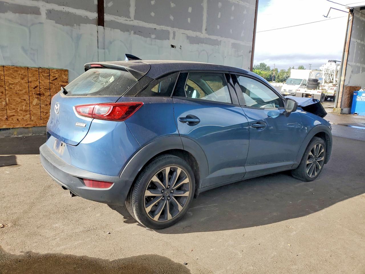 2019 Mazda Cx-3 Touring Blue vin: JM1DKFC70K0410369
