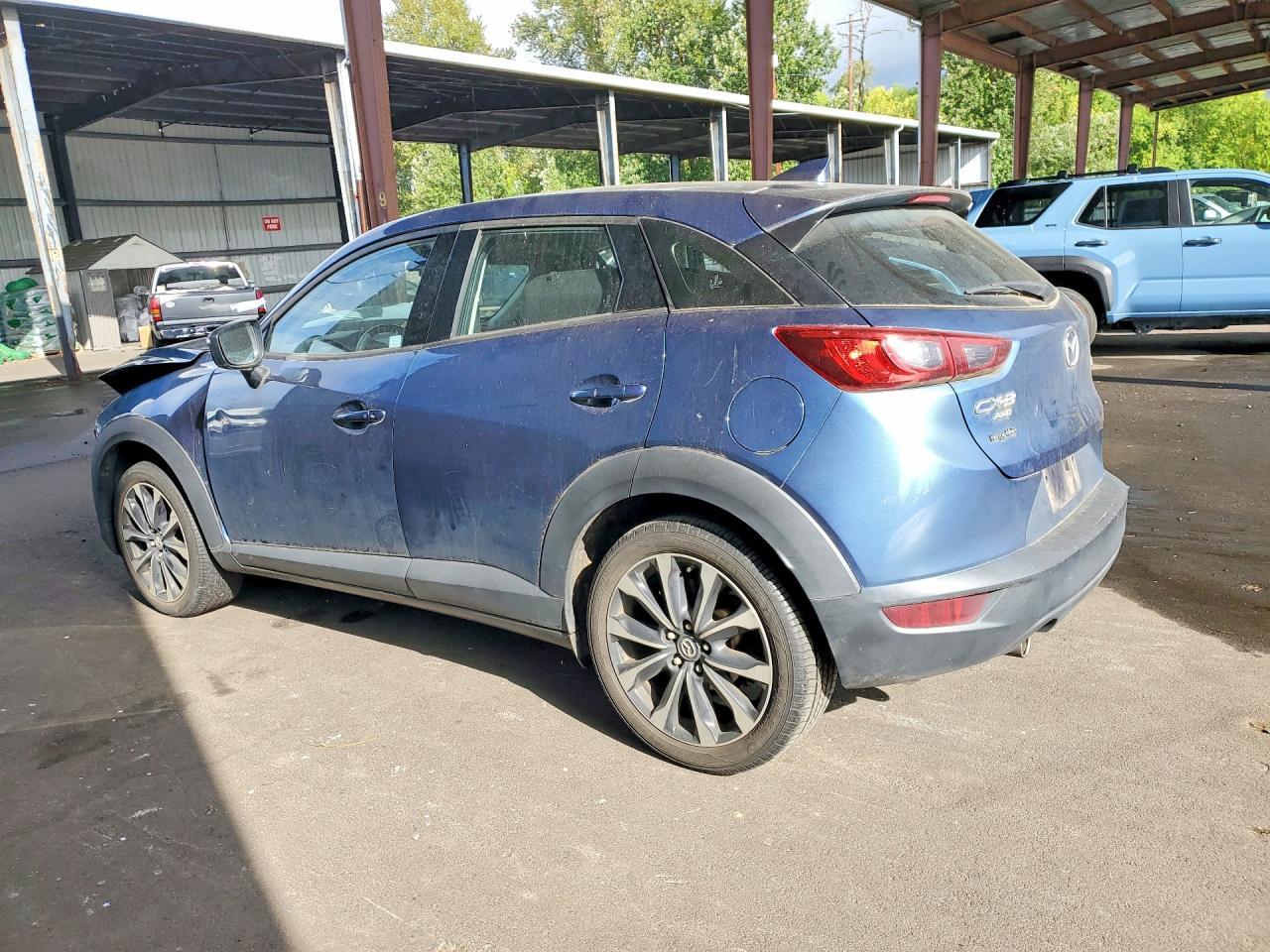 2019 Mazda Cx-3 Touring Blue vin: JM1DKFC70K0410369