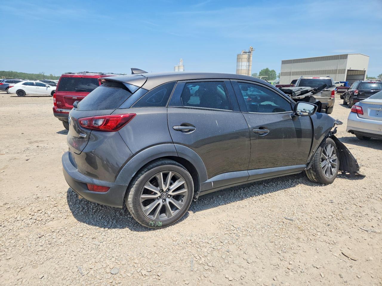 2017 Mazda Cx-3 Touring Серый vin: JM1DKFC72H0160268