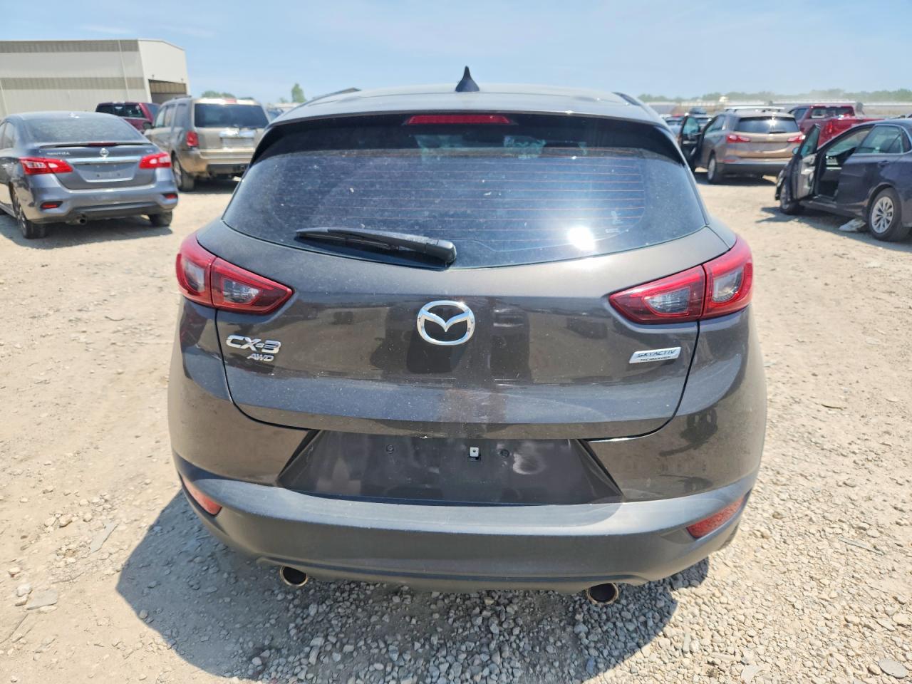 2017 Mazda Cx-3 Touring Серый vin: JM1DKFC72H0160268