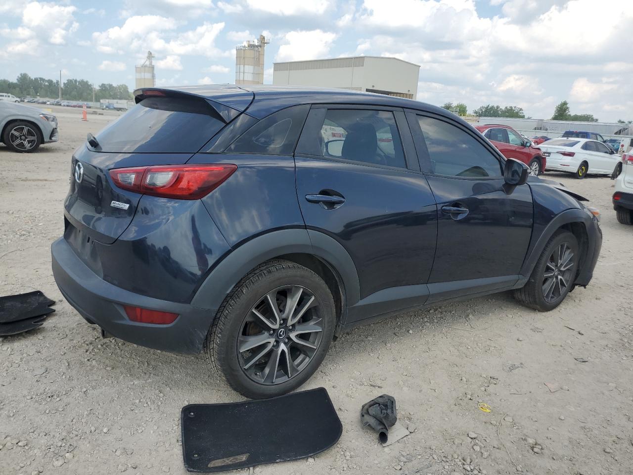 2017 Mazda Cx-3 Touring Синий vin: JM1DKFC72H0175045