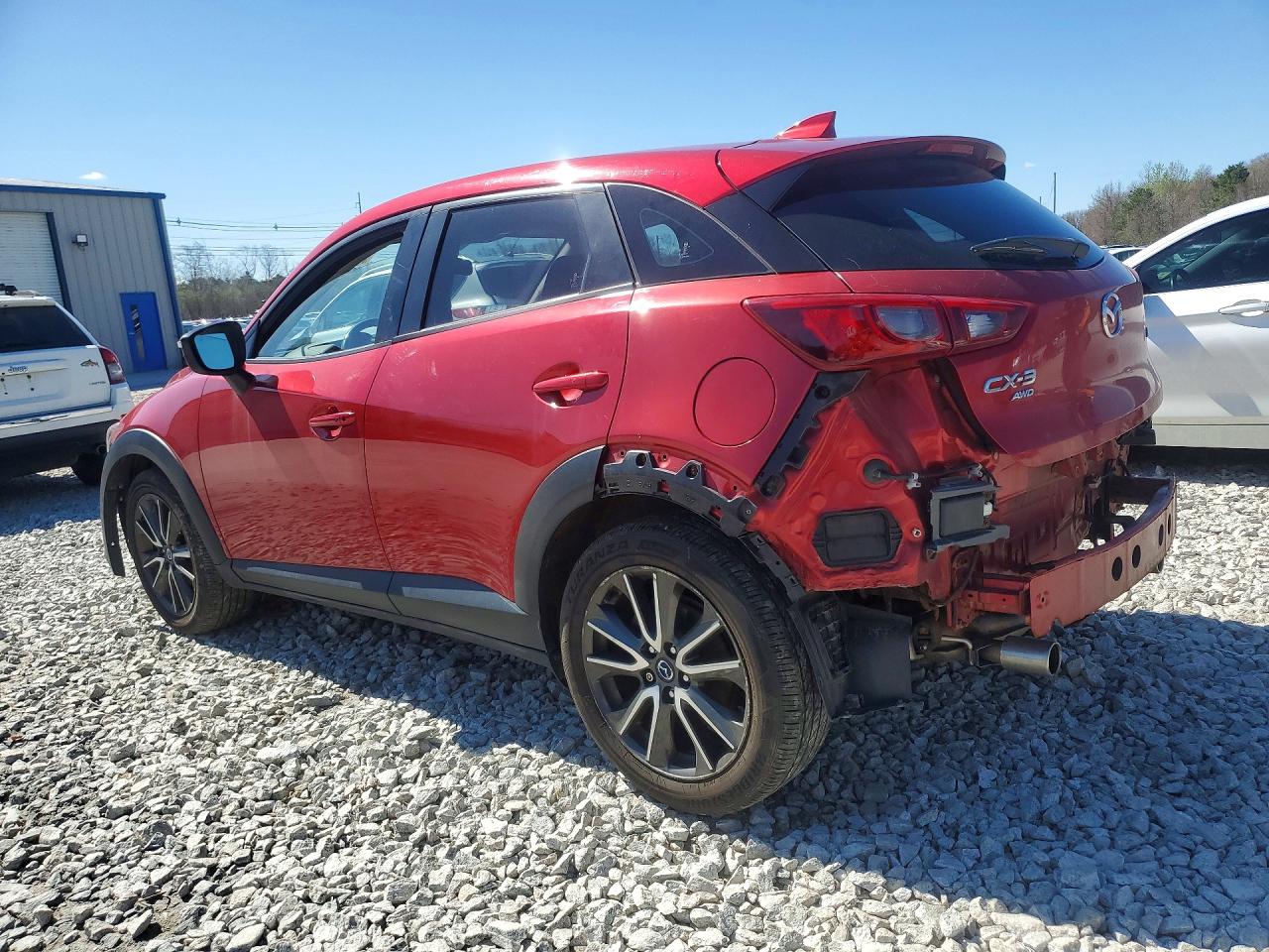 2017 Mazda Cx-3 Touring Red vin: JM1DKFC75H0172009