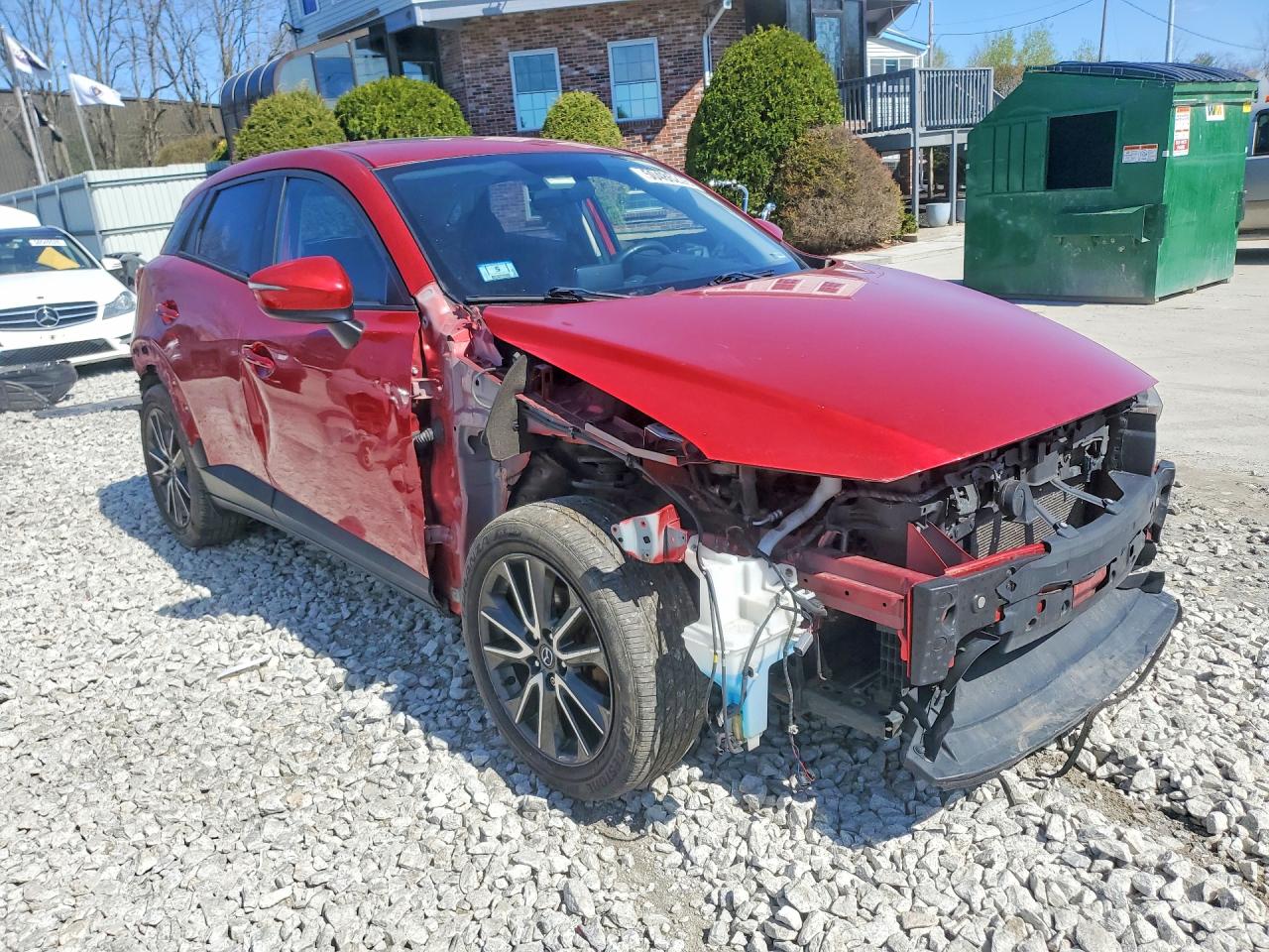 2017 Mazda Cx-3 Touring Red vin: JM1DKFC75H0172009