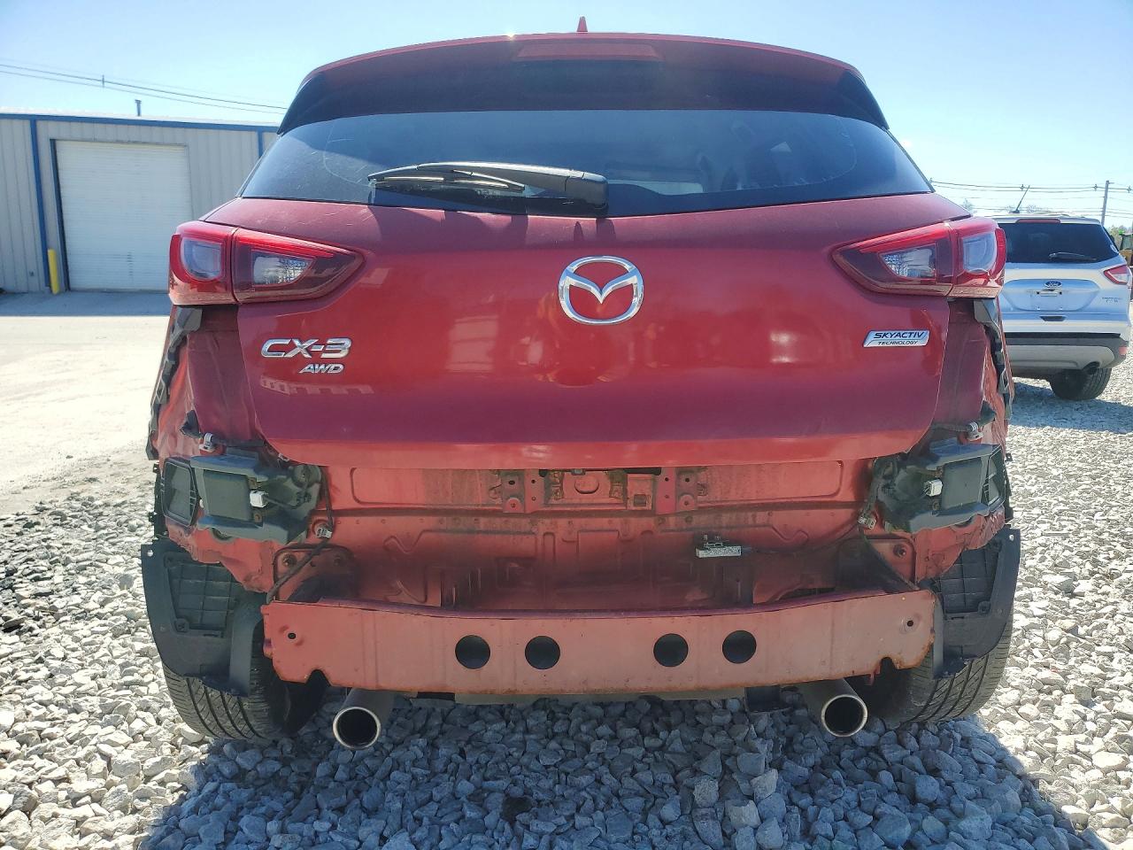 2017 Mazda Cx-3 Touring Red vin: JM1DKFC75H0172009