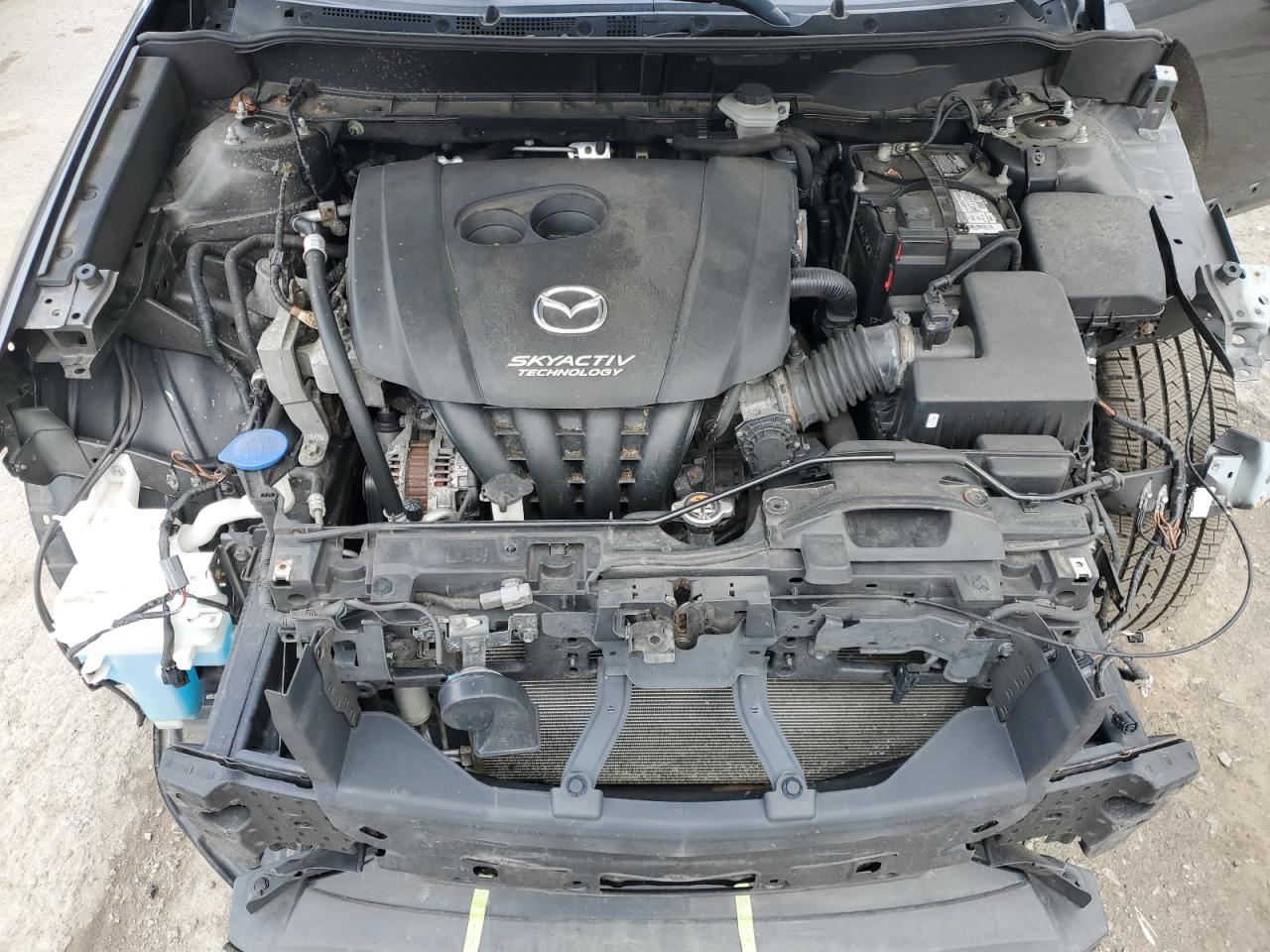 2018 Mazda Cx-3 Touring Серый vin: JM1DKFC78J0301172