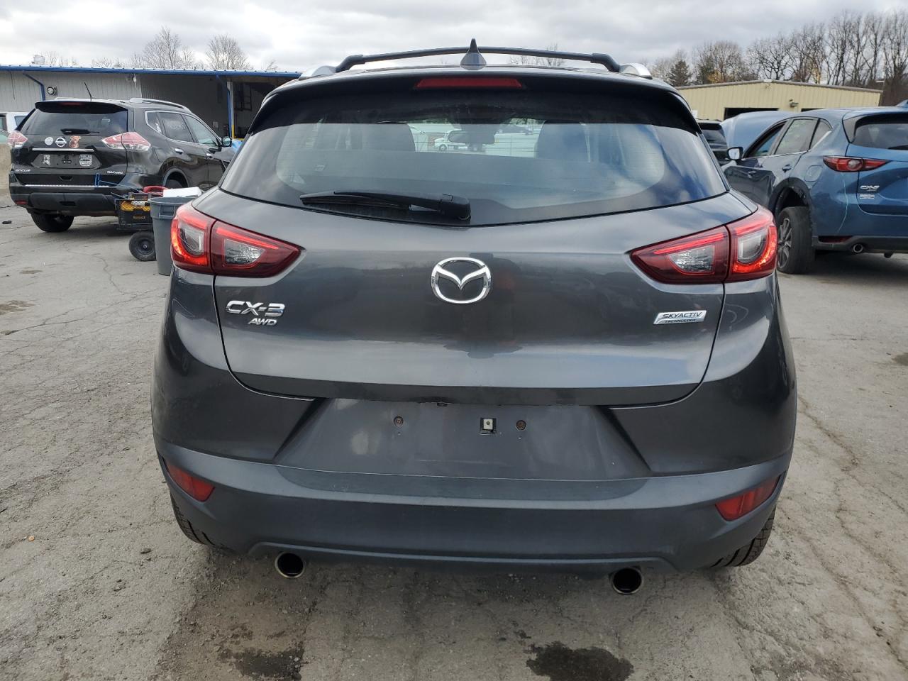 2018 Mazda Cx-3 Touring Серый vin: JM1DKFC78J0301172