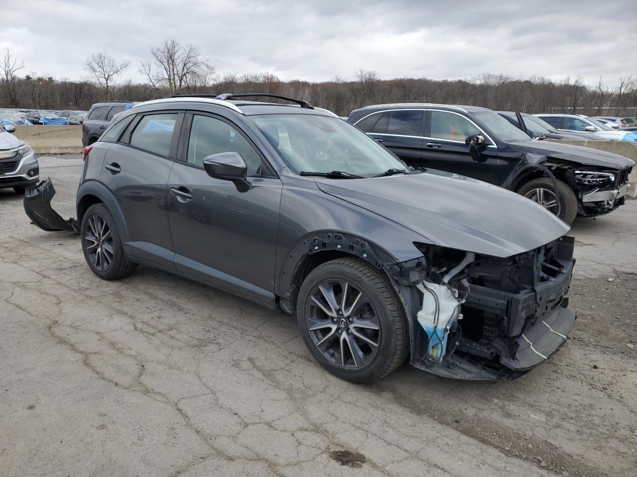 2018 Mazda Cx-3 Touring Серый vin: JM1DKFC78J0301172