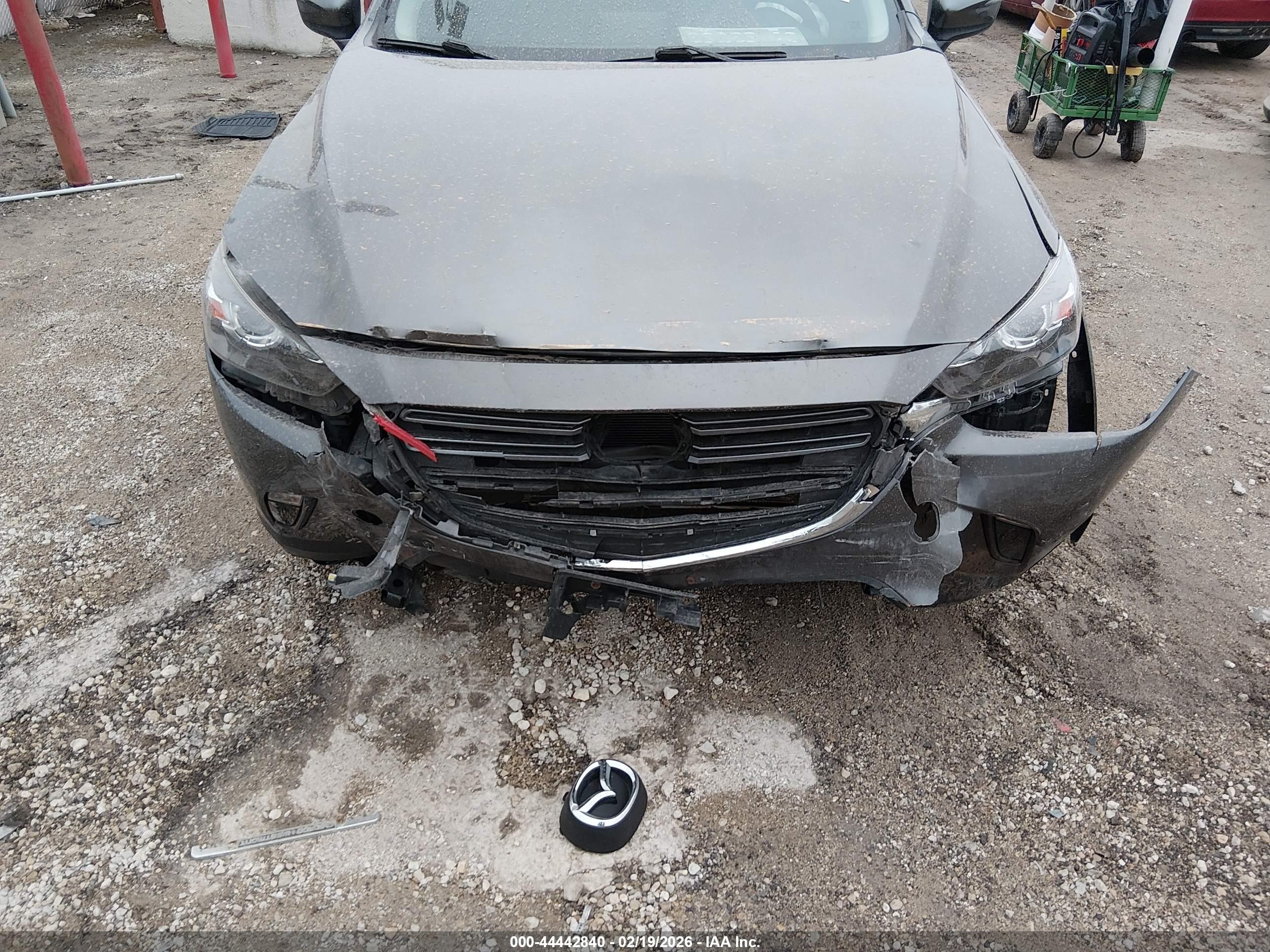2019 Mazda Cx-3 Touring Серый vin: JM1DKFC78K1458972