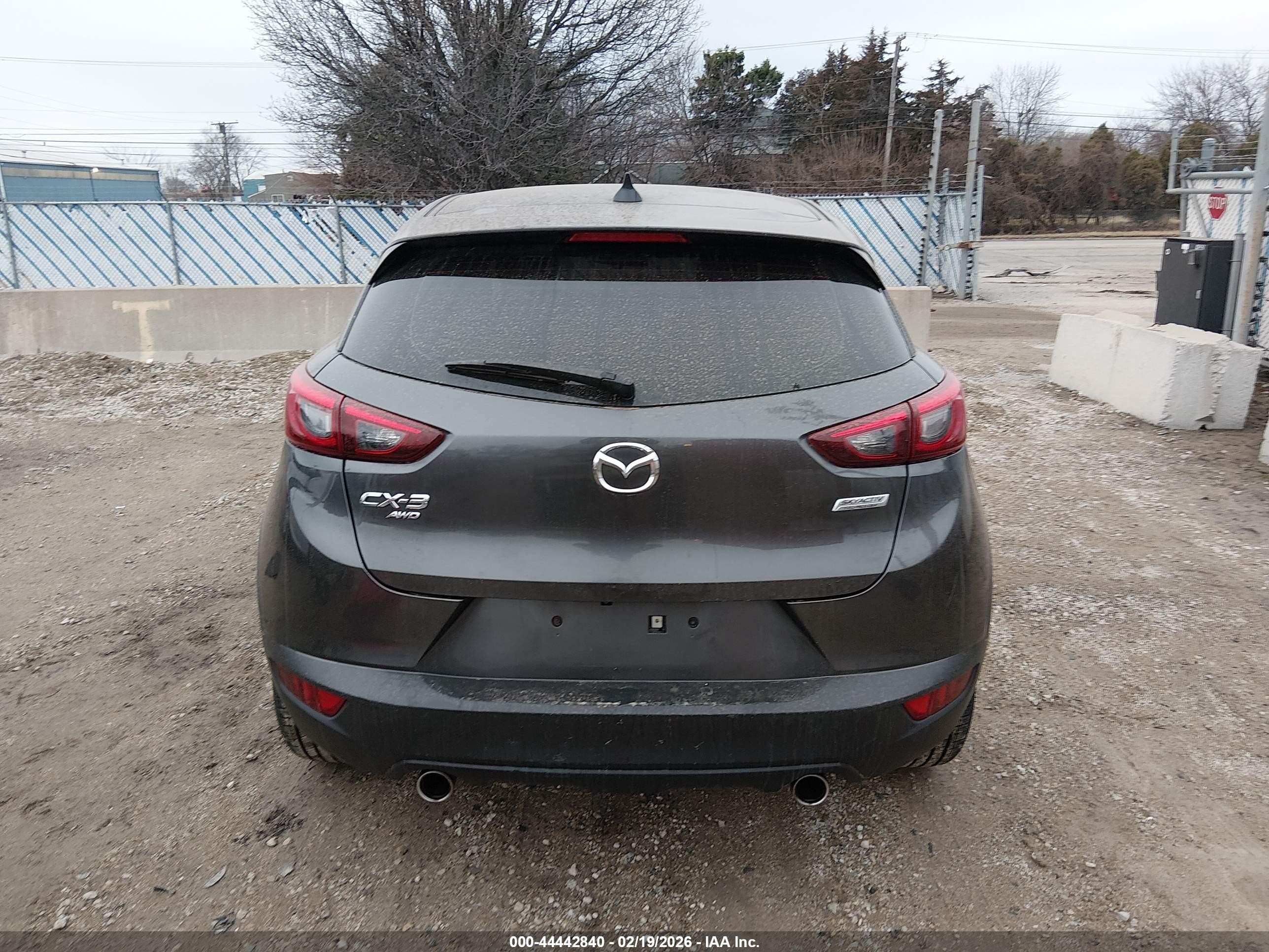 2019 Mazda Cx-3 Touring Серый vin: JM1DKFC78K1458972