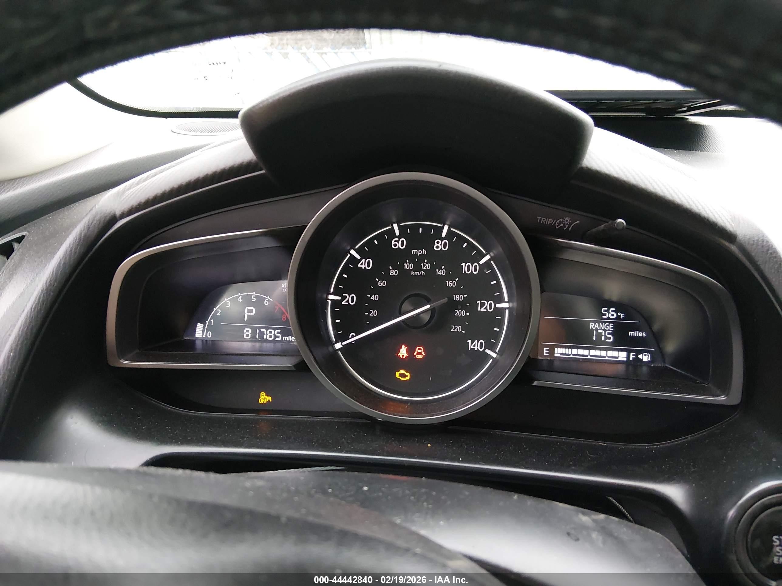 2019 Mazda Cx-3 Touring Серый vin: JM1DKFC78K1458972