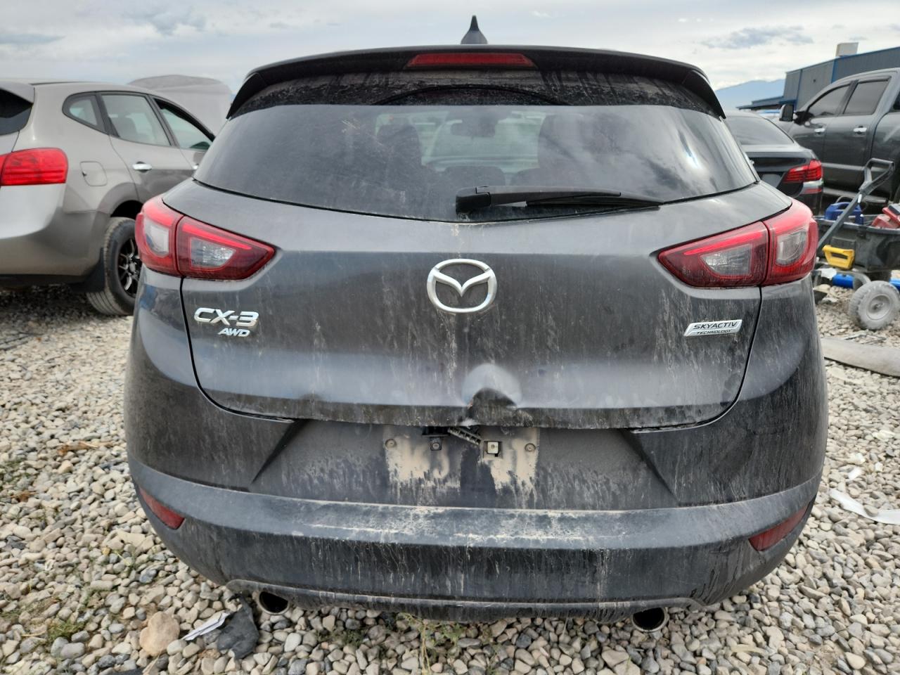 2018 Mazda Cx-3 Touring Серый vin: JM1DKFC7XJ0316899