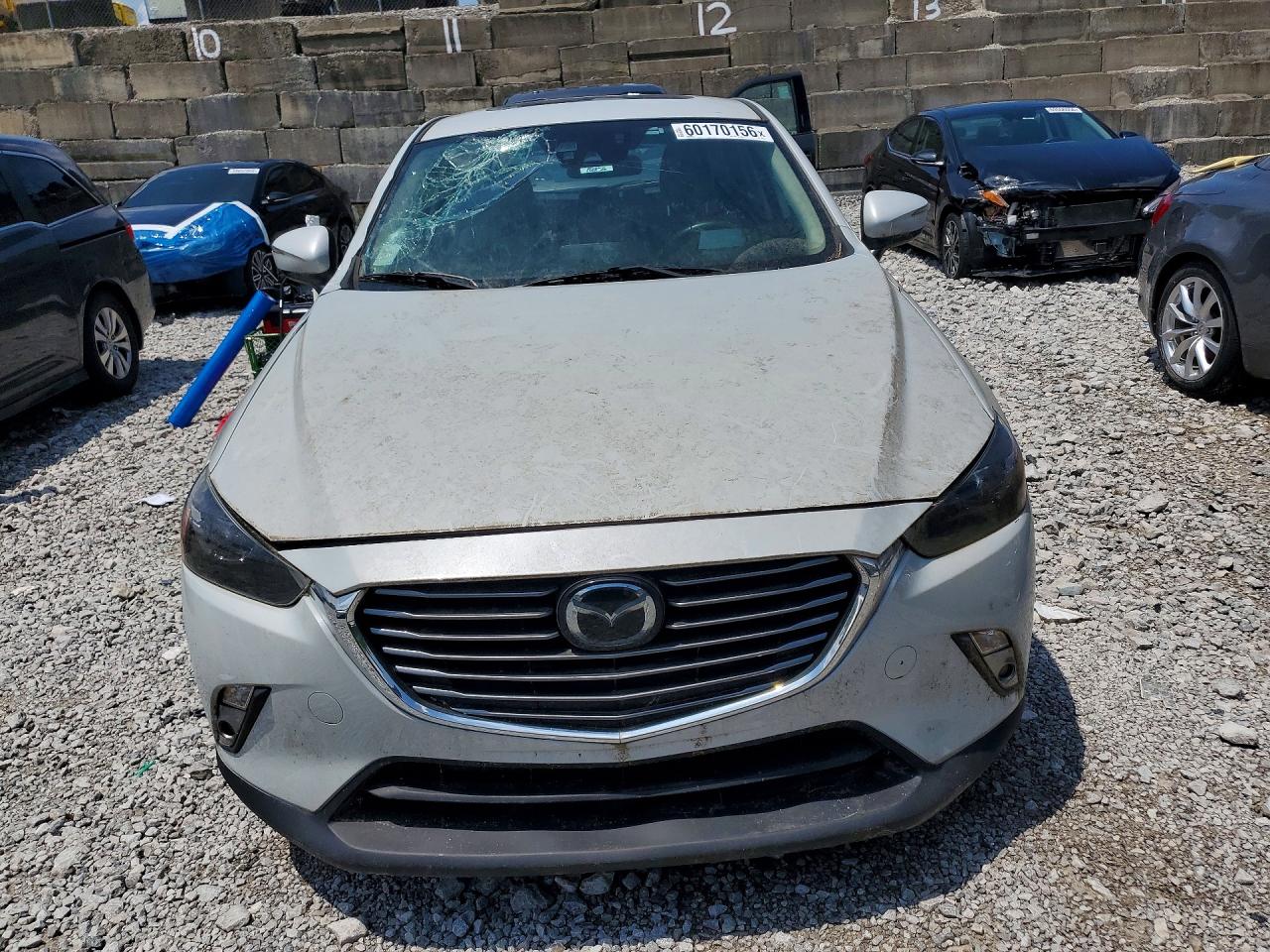 2016 Mazda Cx-3 Grand Touring Silver vin: JM1DKFD76G0127156