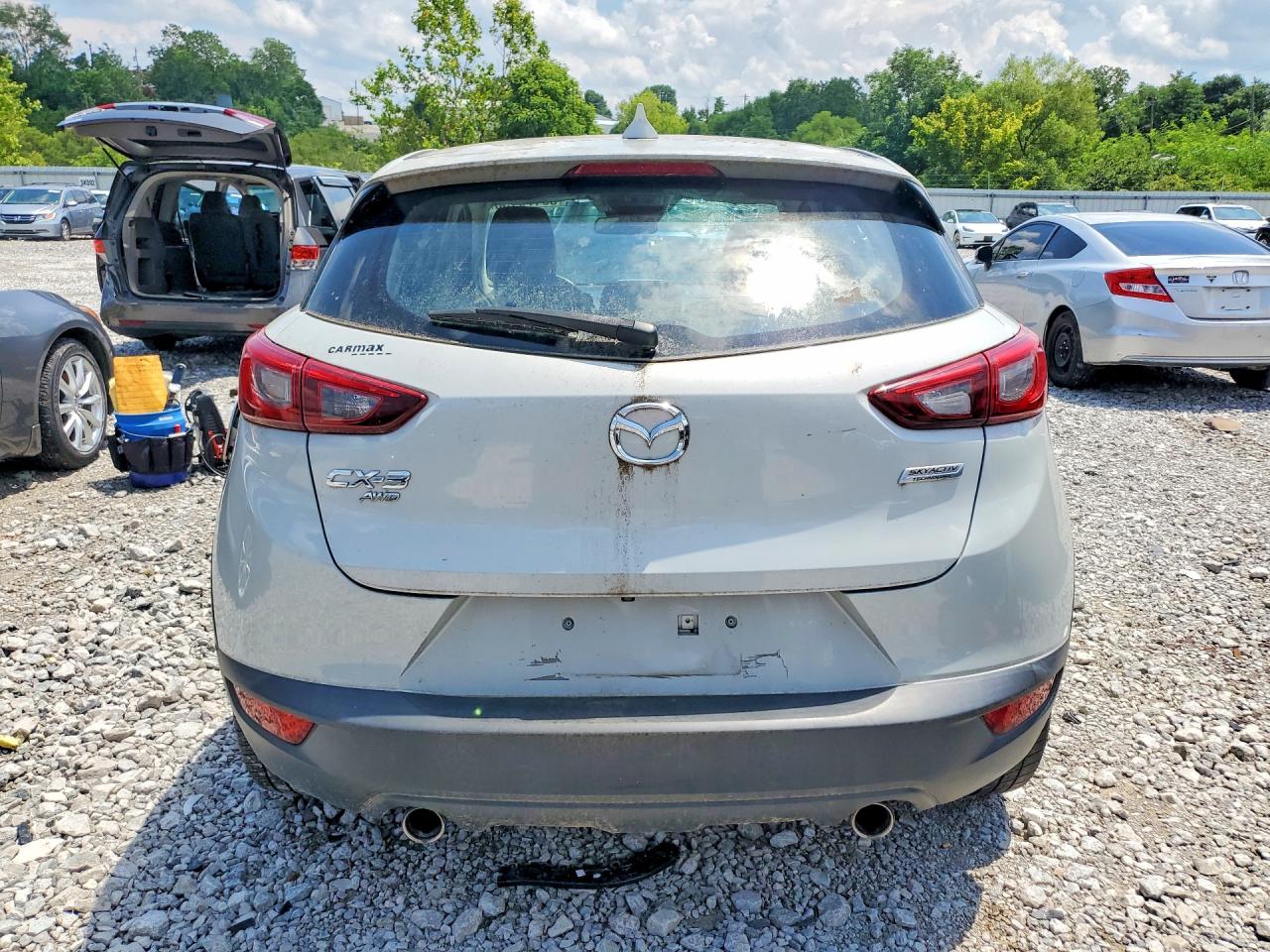 2016 Mazda Cx-3 Grand Touring Silver vin: JM1DKFD76G0127156