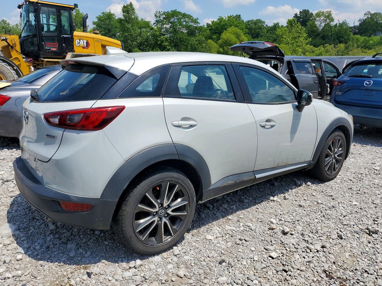 2016 Mazda Cx-3 Grand Touring Silver vin: JM1DKFD76G0127156