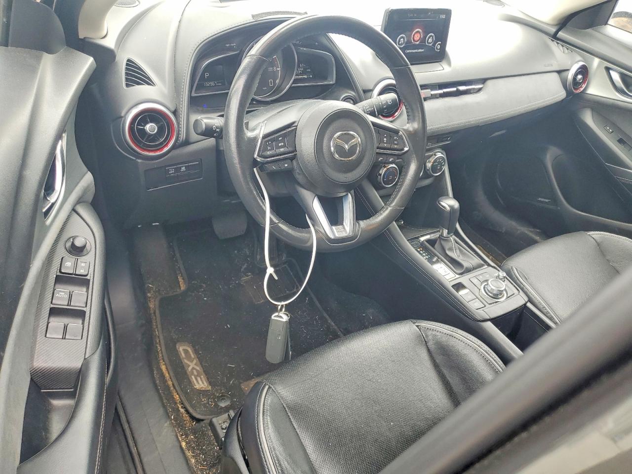 2019 Mazda Cx-3 Grand Touring Gray vin: JM1DKFD77K0434036
