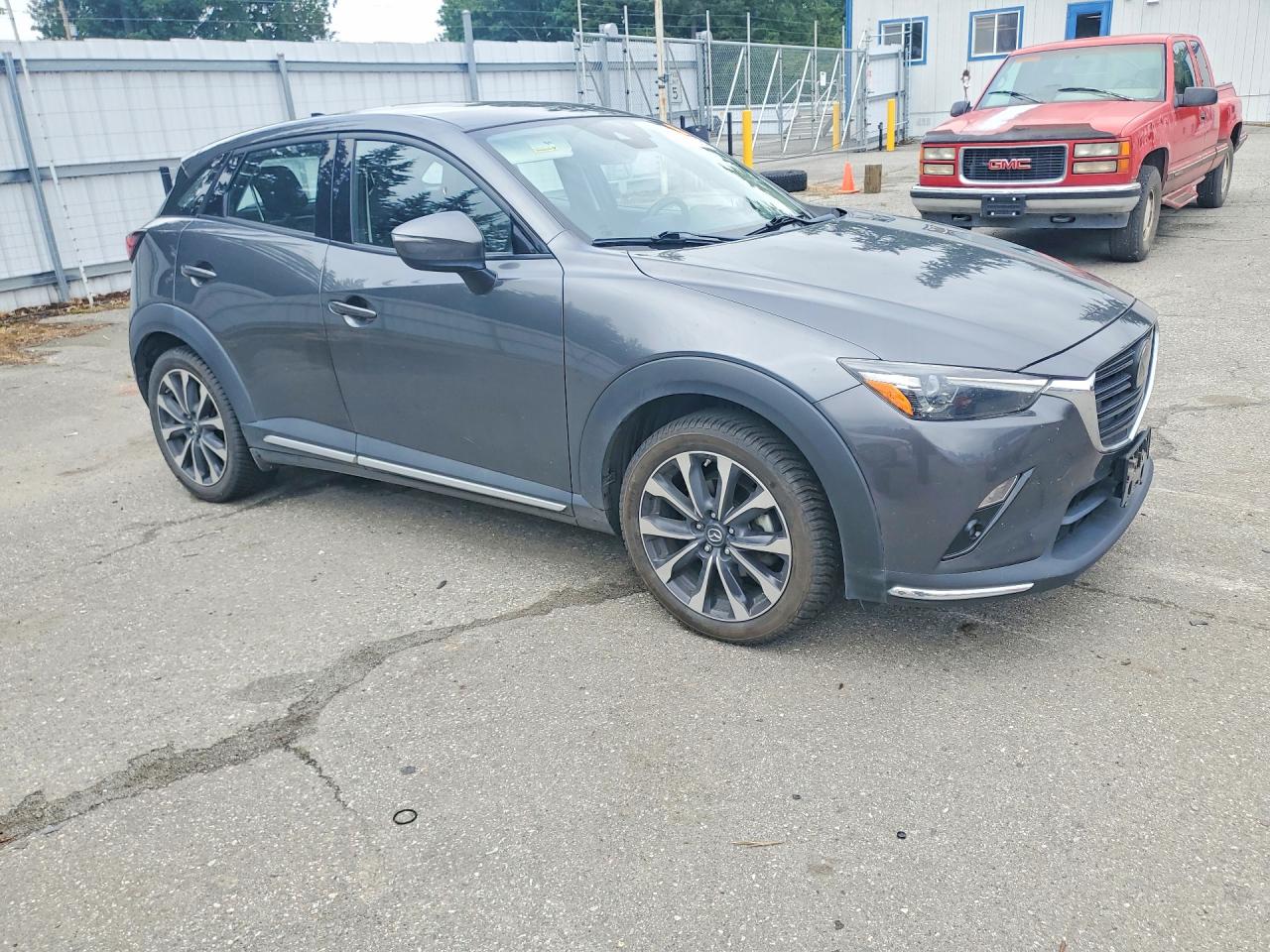 2019 Mazda Cx-3 Grand Touring Gray vin: JM1DKFD77K0434036