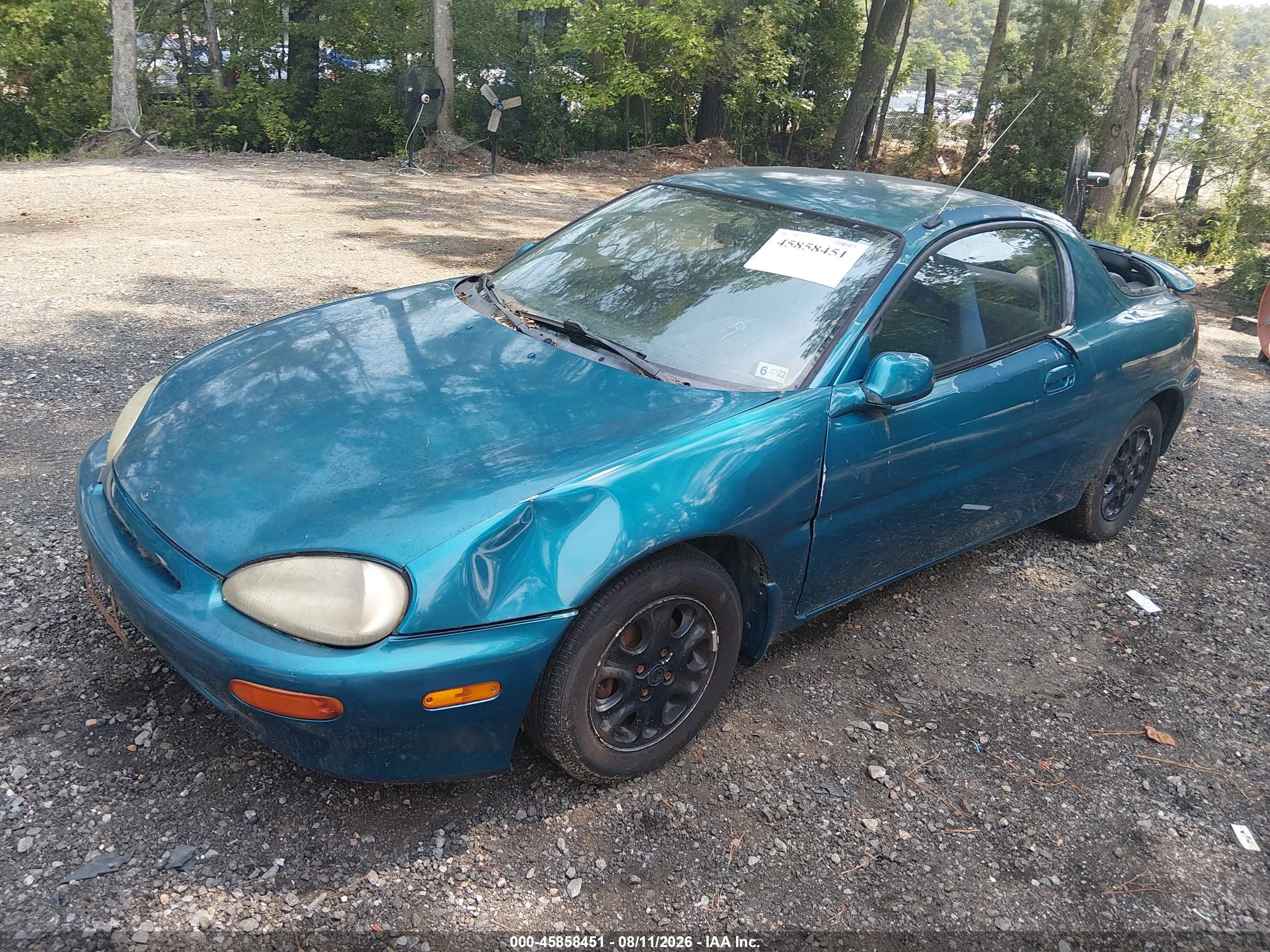 1993 Mazda Mx-3 Blue vin: JM1EC431XP0228039