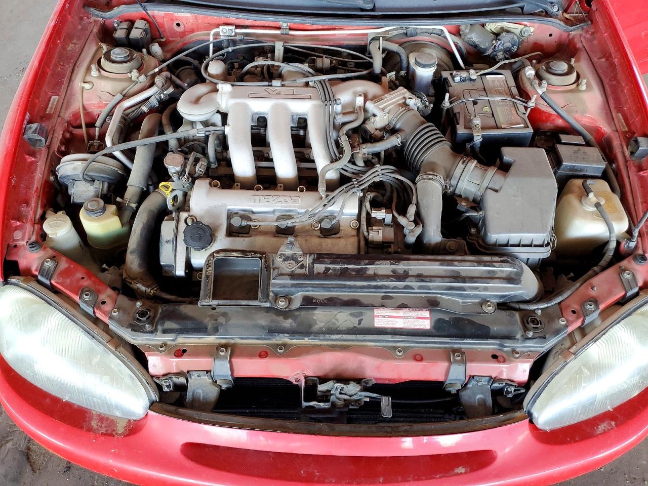 1992 Mazda Mx-3 Gs Red vin: JM1EC4321N0125615