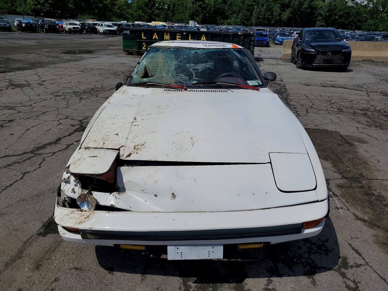 1984 Mazda Rx7 12a White vin: JM1FB3310E0837784