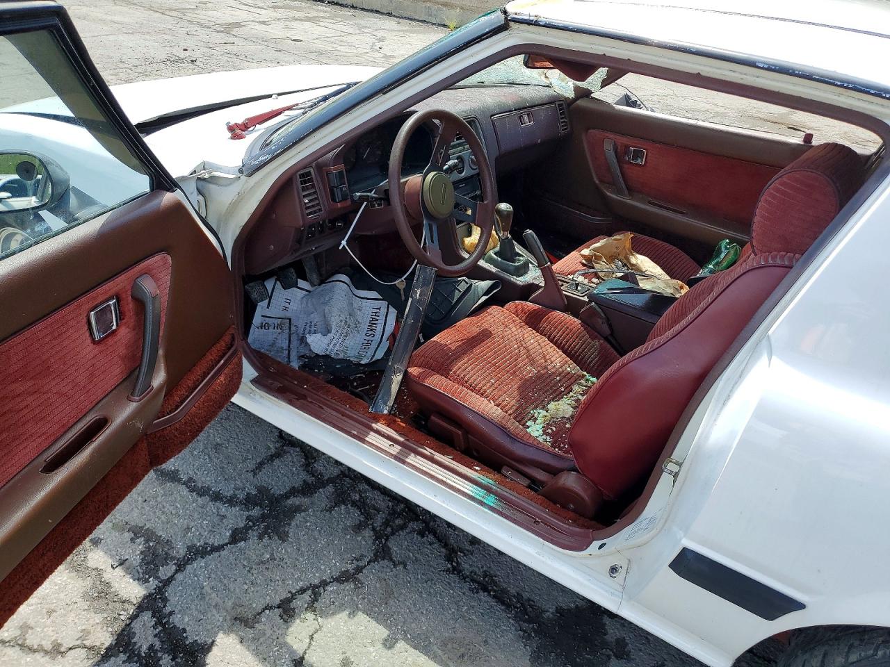 1984 Mazda Rx7 12a White vin: JM1FB3310E0837784