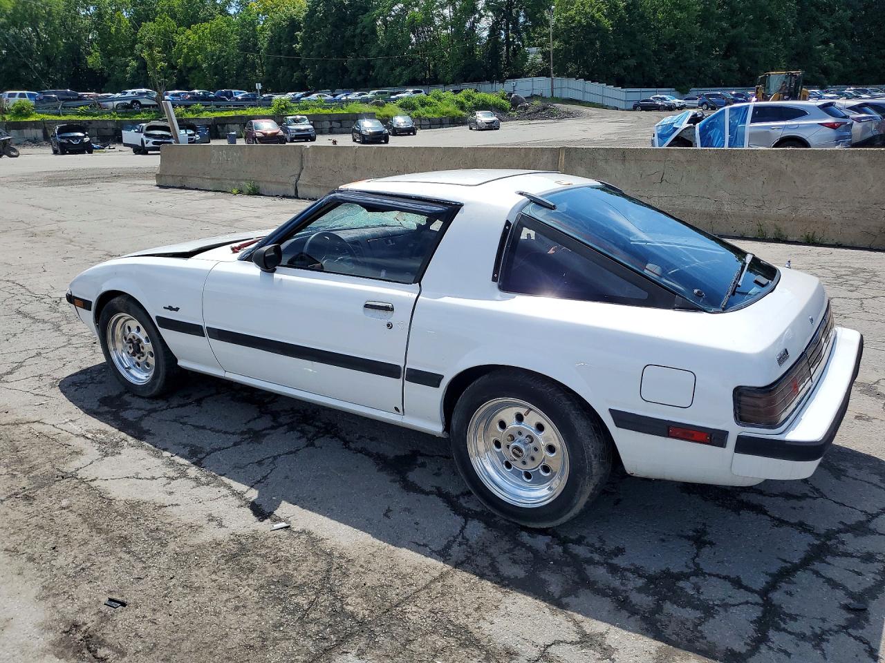 1984 Mazda Rx7 12a White vin: JM1FB3310E0837784