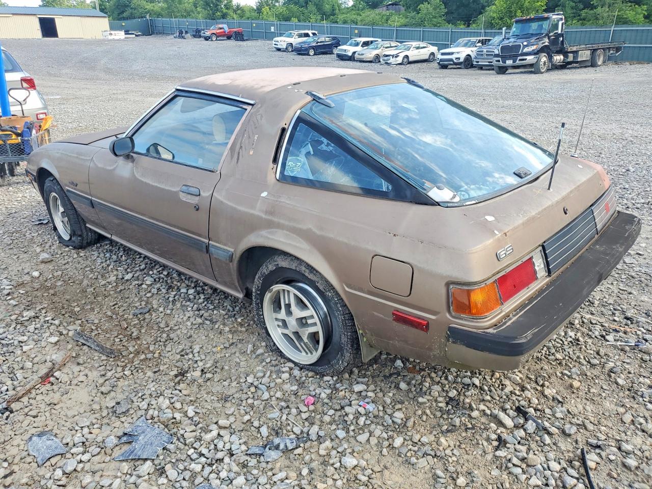 1985 Mazda Rx7 12a Brown vin: JM1FB3316F0865557