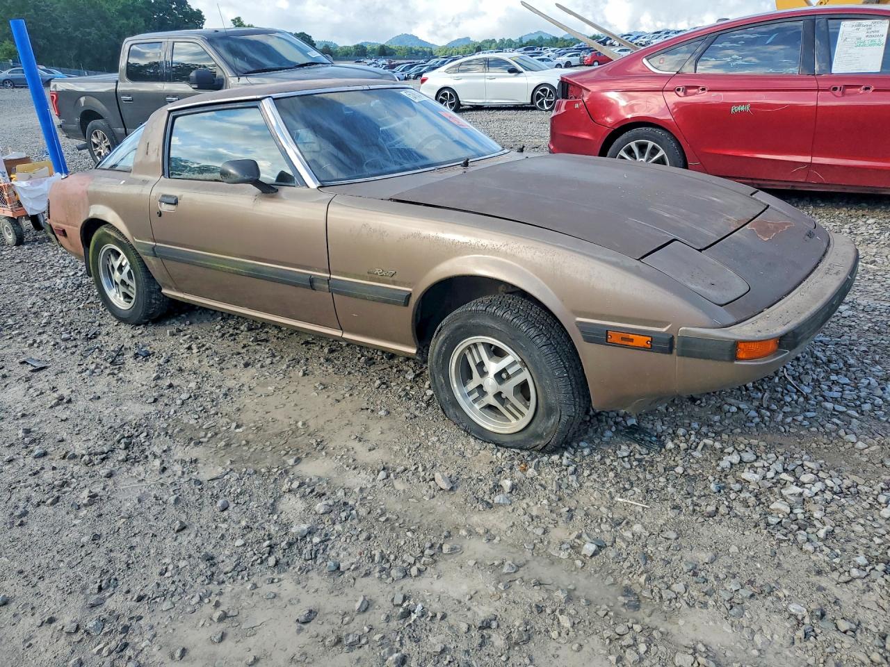 1985 Mazda Rx7 12a Brown vin: JM1FB3316F0865557