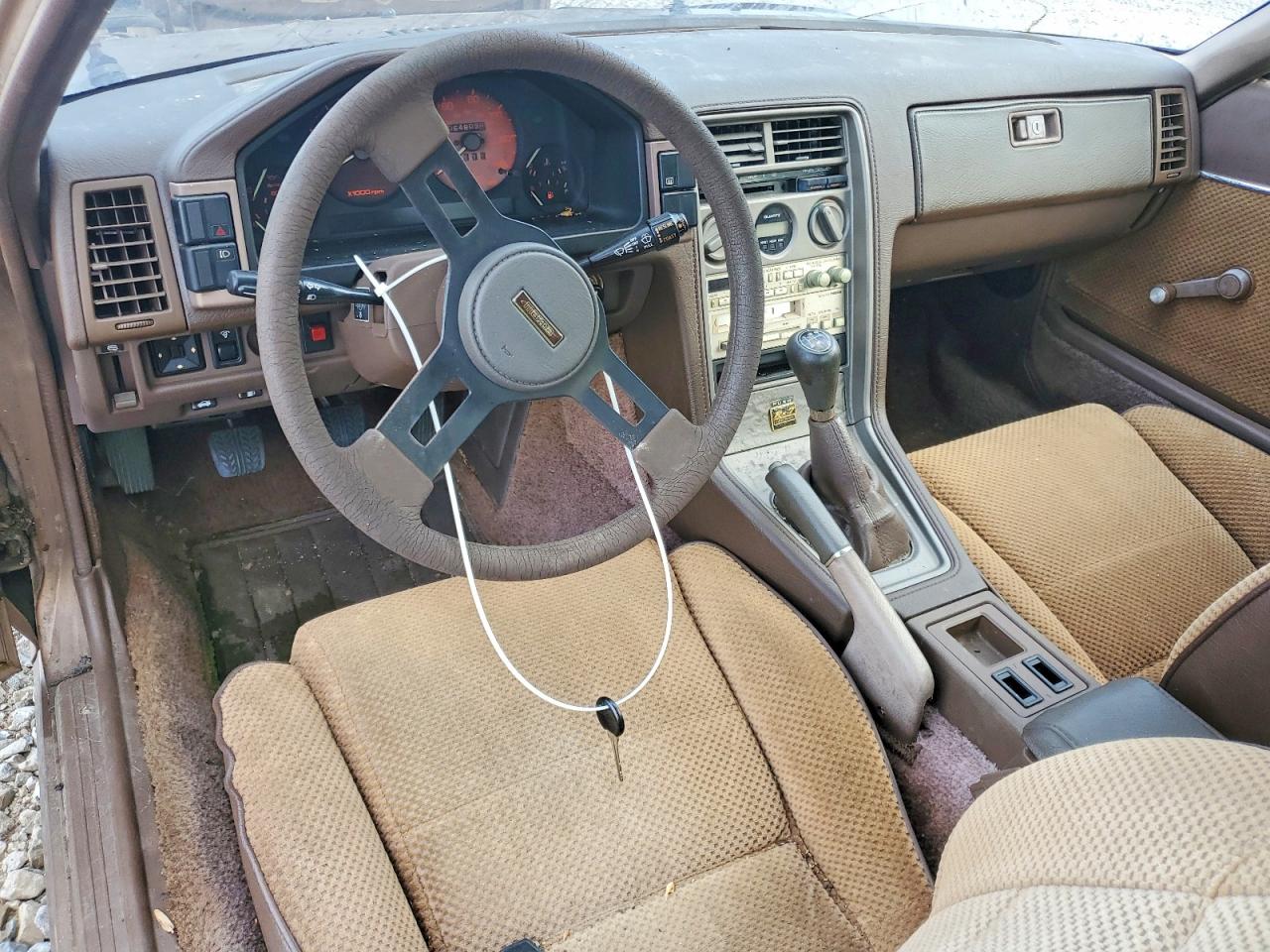 1985 Mazda Rx7 12a Brown vin: JM1FB3316F0865557
