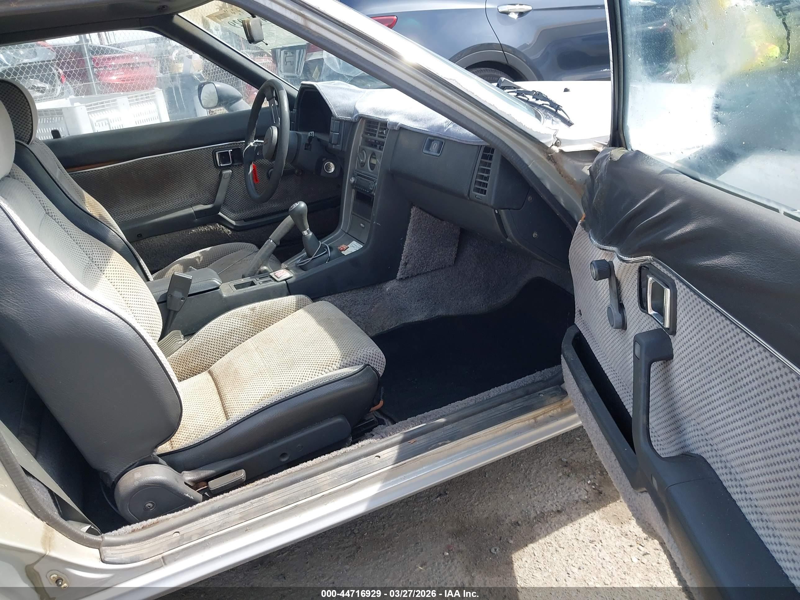 1985 Mazda Rx7 12a Silver vin: JM1FB3319F0904321