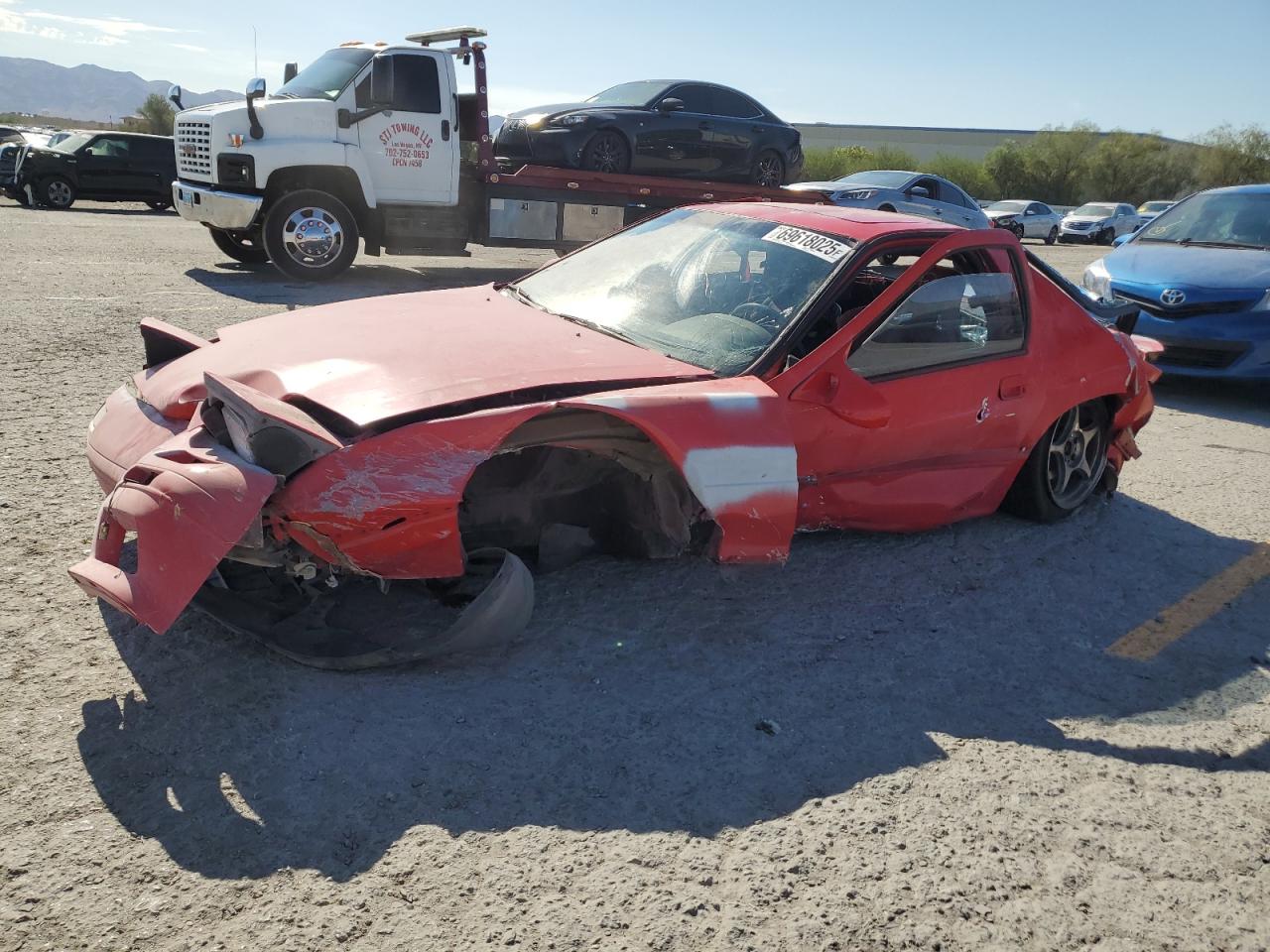 1990 Mazda Rx7 Gtu Red vin: JM1FC3310L0804777