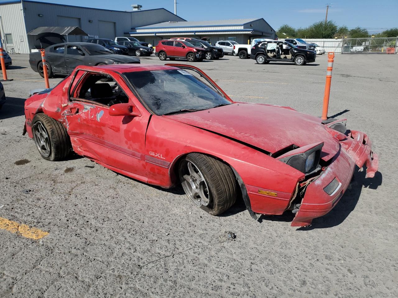 1990 Mazda Rx7 Gtu Red vin: JM1FC3310L0804777