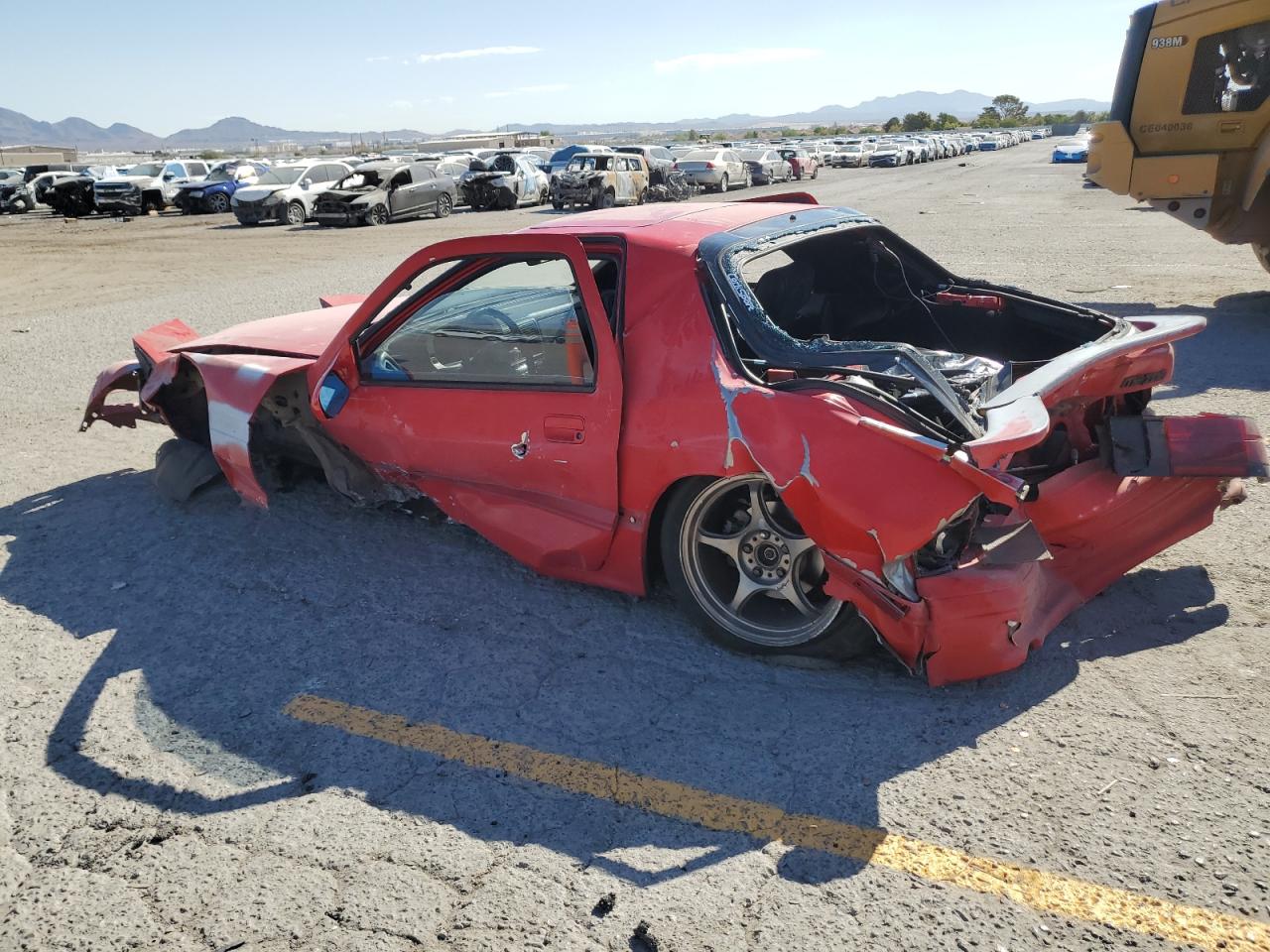 1990 Mazda Rx7 Gtu Red vin: JM1FC3310L0804777