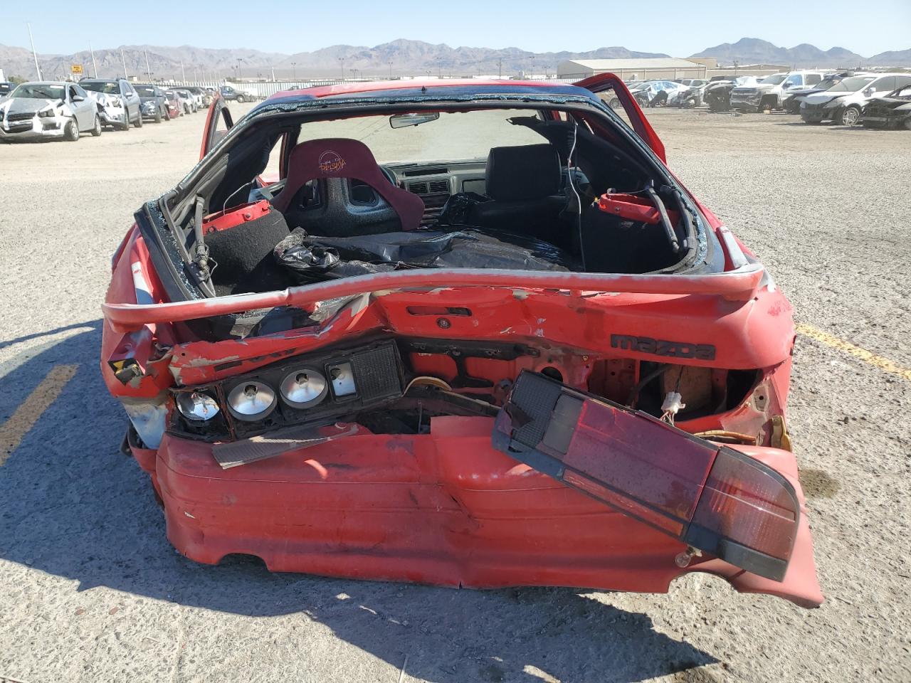 1990 Mazda Rx7 Gtu Red vin: JM1FC3310L0804777