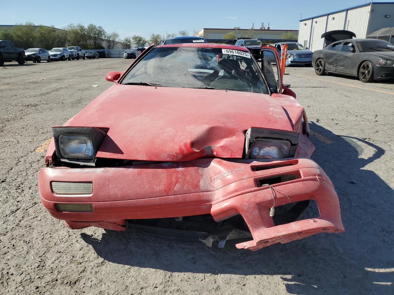 1990 Mazda Rx7 Gtu Red vin: JM1FC3310L0804777