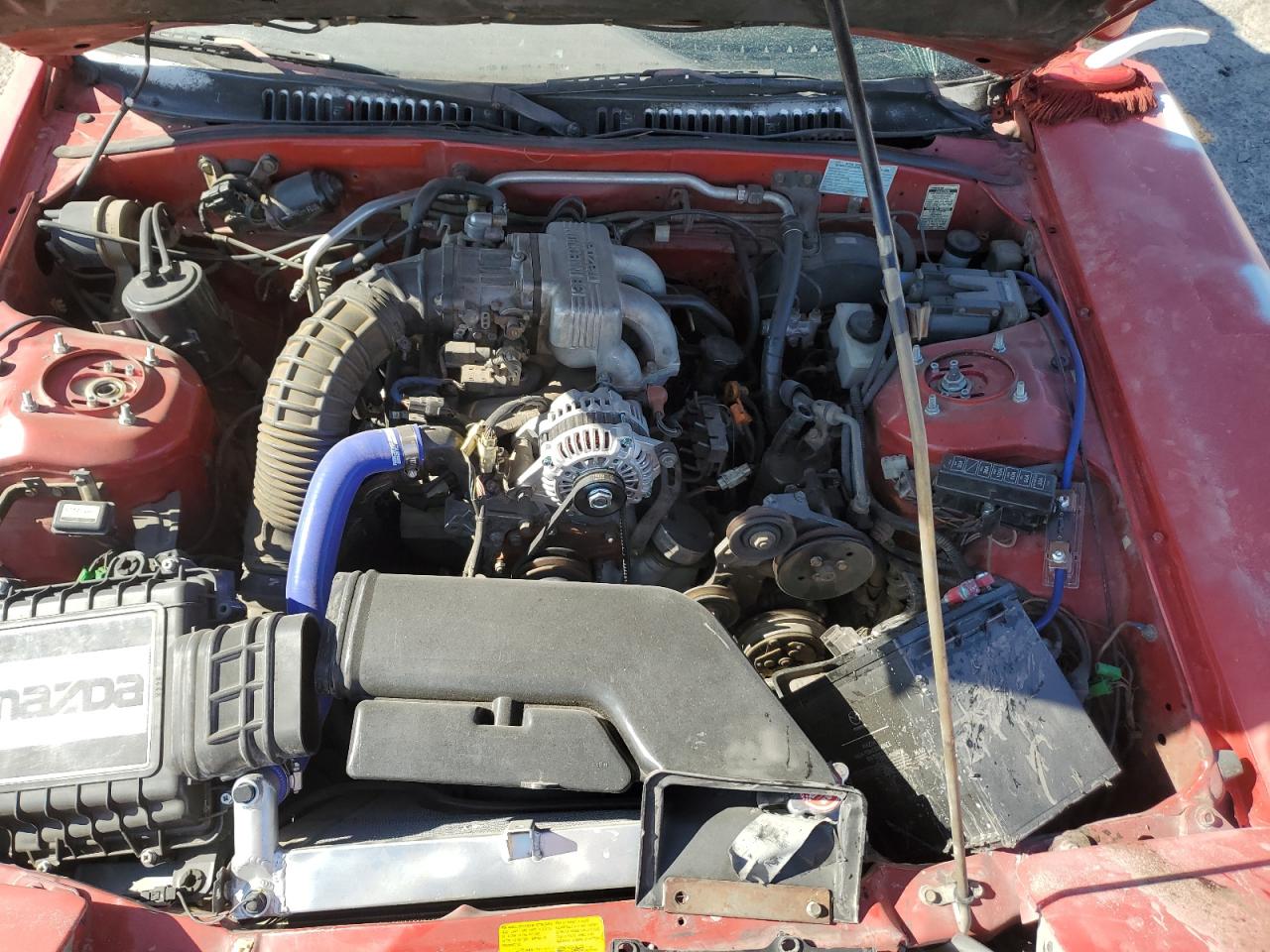 1990 Mazda Rx7 Gtu Red vin: JM1FC3310L0804777