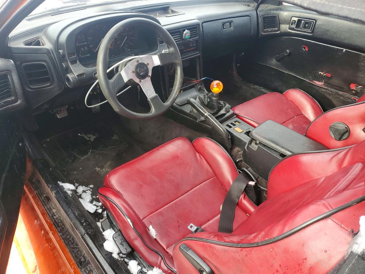 1987 Mazda Rx7 Orange vin: JM1FC3313H0525508