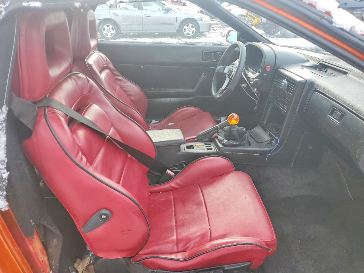 1987 Mazda Rx7 Orange vin: JM1FC3313H0525508