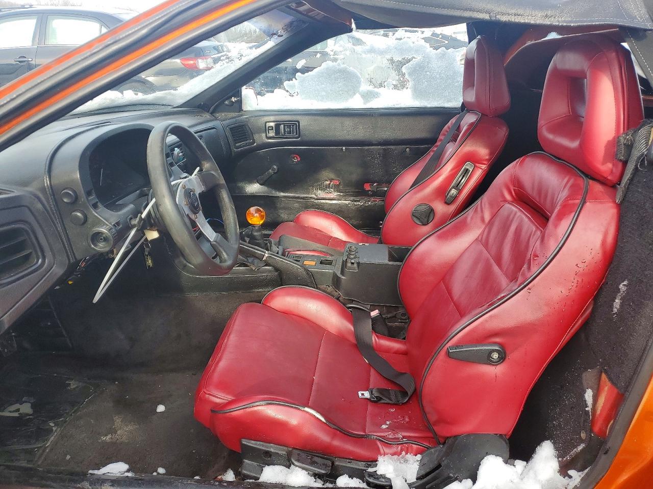 1987 Mazda Rx7 Orange vin: JM1FC3313H0525508