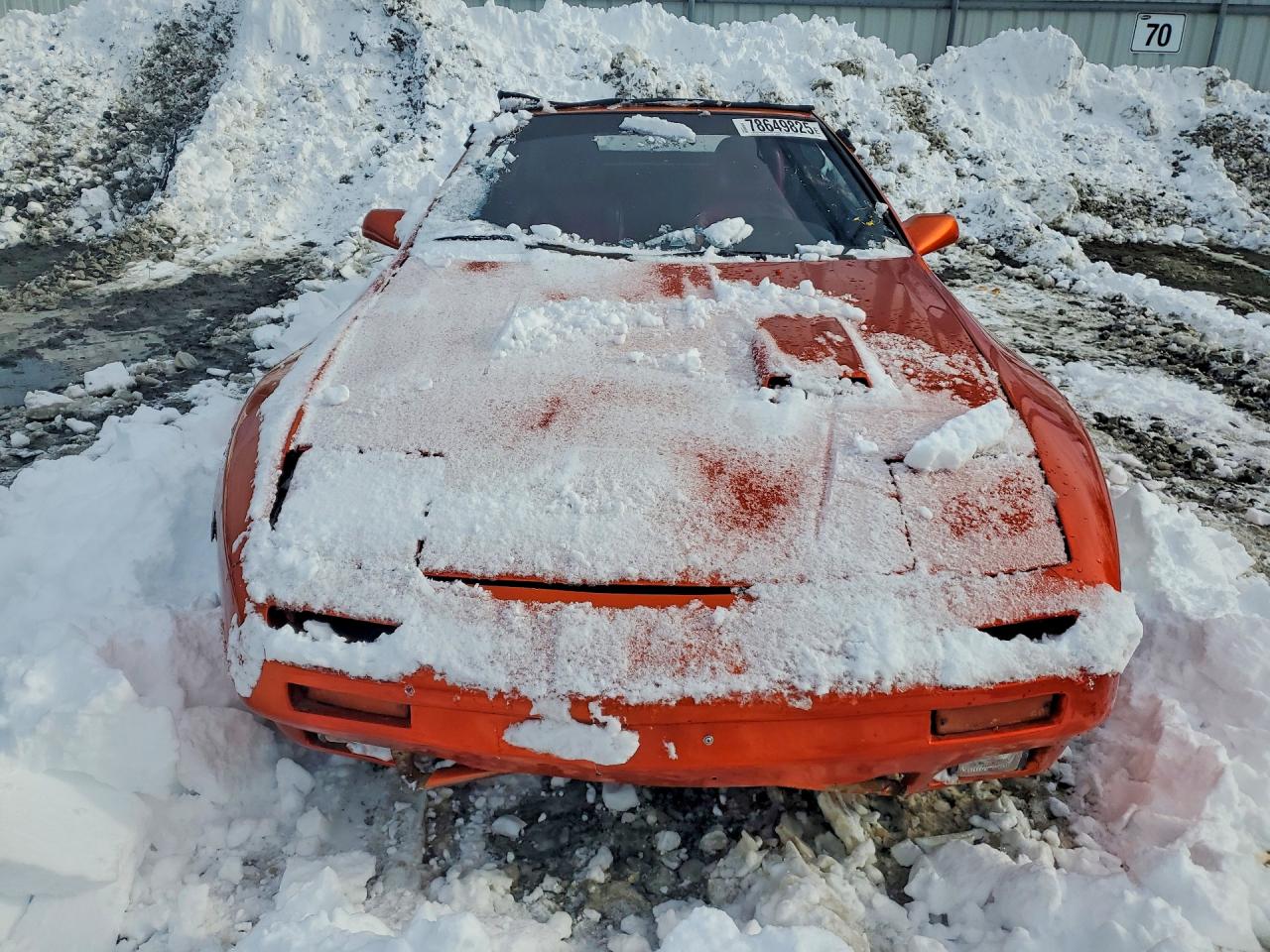 1987 Mazda Rx7 Orange vin: JM1FC3313H0525508