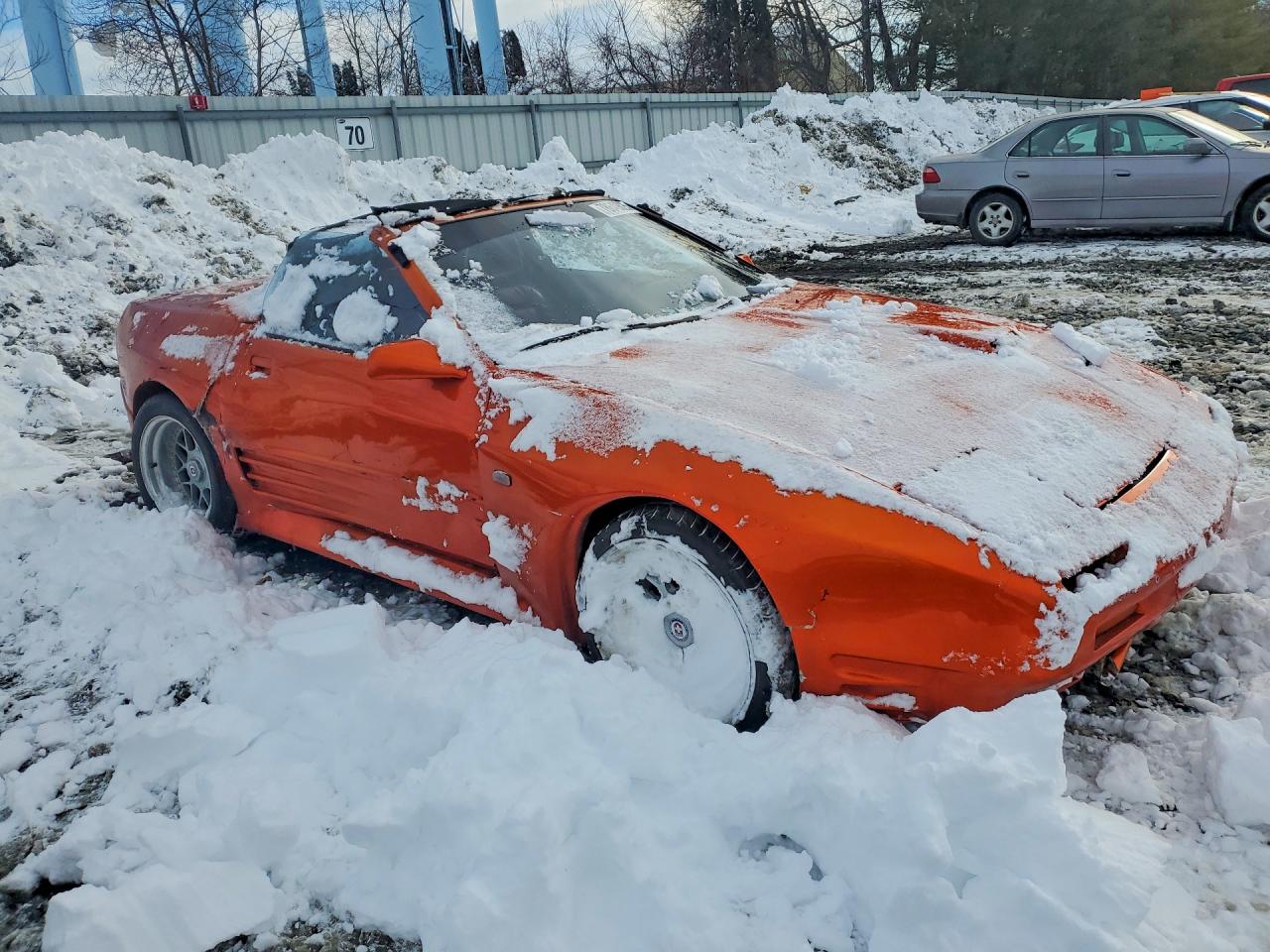 1987 Mazda Rx7 Orange vin: JM1FC3313H0525508