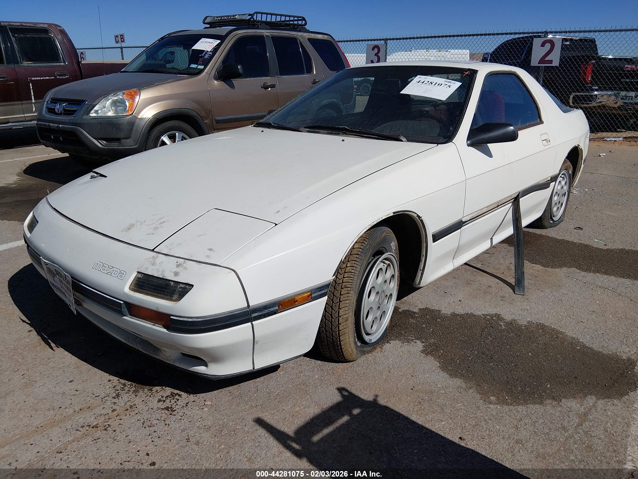 1986 Mazda Rx7   Белый vin: JM1FC3317G0147403