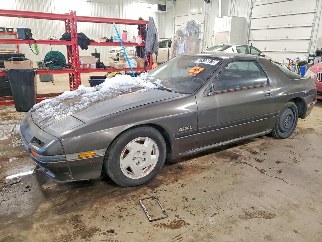 1987 Mazda Rx7 Gray vin: JM1FC3317H0503138