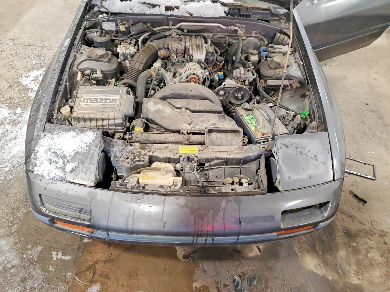 1987 Mazda Rx7 Gray vin: JM1FC3317H0503138